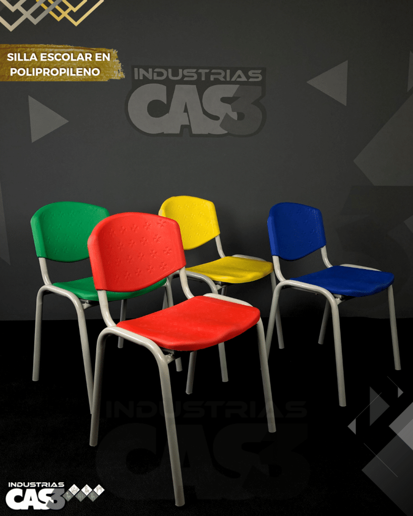 Sillas en Polipropileno para Universidades